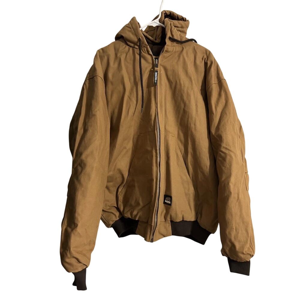 Berne Duck Heritage Jacket Men’s XL Canvas Tricot Lined Active Work Pockets